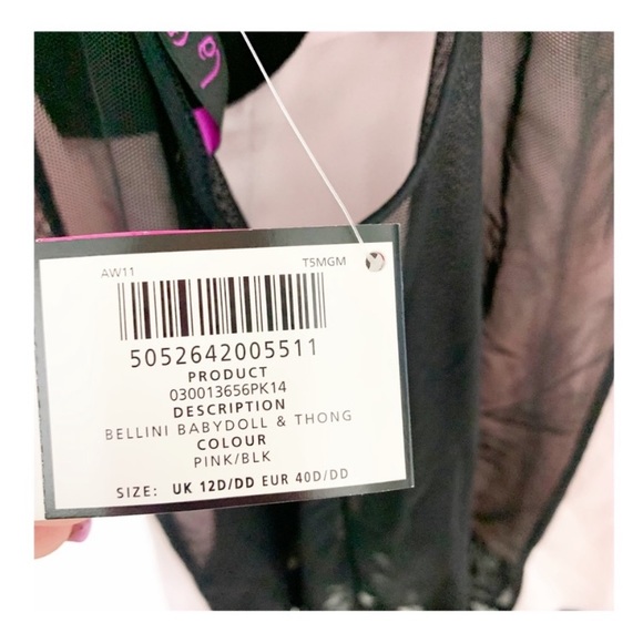 La Senza l Bellini Babydoll Lingerie - Picture 7 of 7